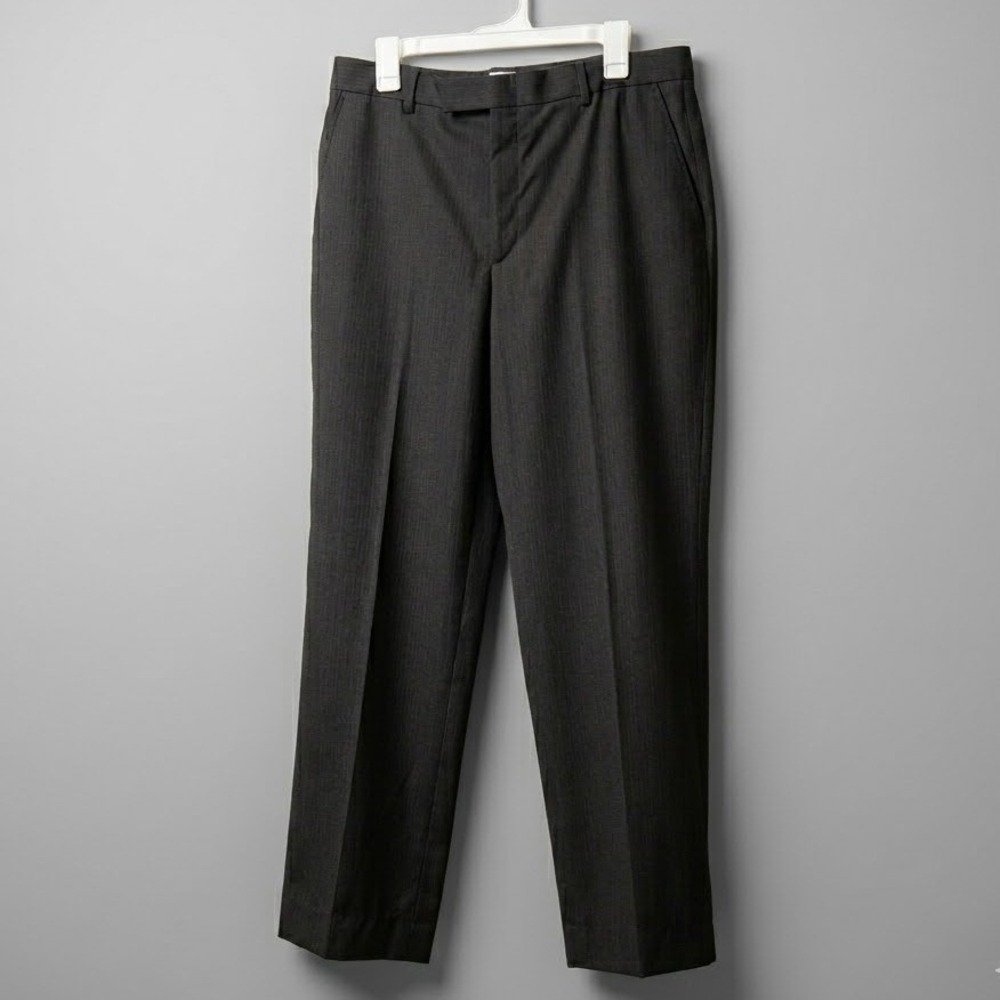 Claiborne Men's Dress Pants Black Size 34x32 Office Business Casual Formal Dress